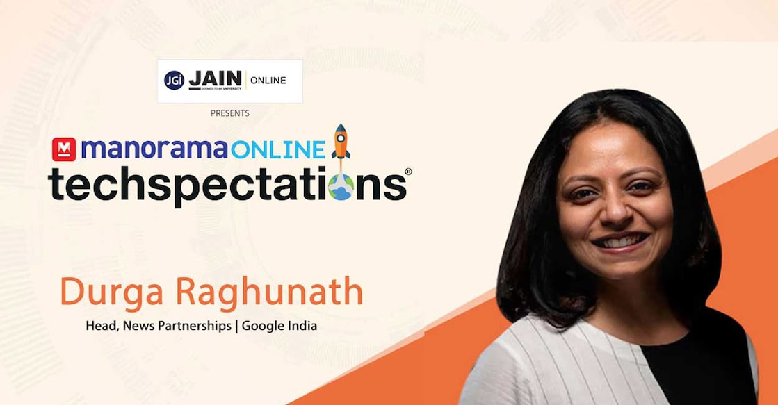 Durga is proficient in extending a good deal of helpful information to those setting up consumer media houses at various growth stages. Photo: Manorama Online