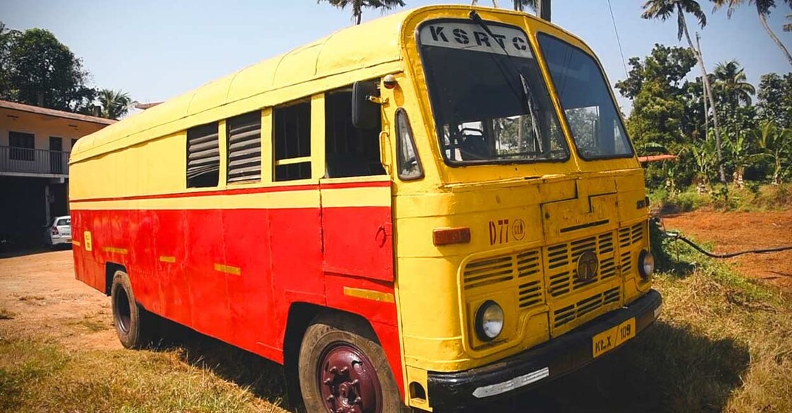The bus is now a Chalakudy depot van. Photo: Manorama Online