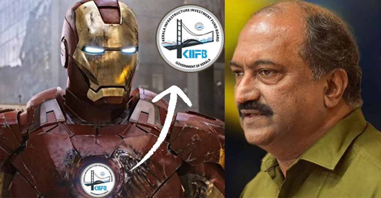 When Balagopal (right) stands up to present his third Budget, he will be without his version of the Iron Man (left) suit, the KIIFB.