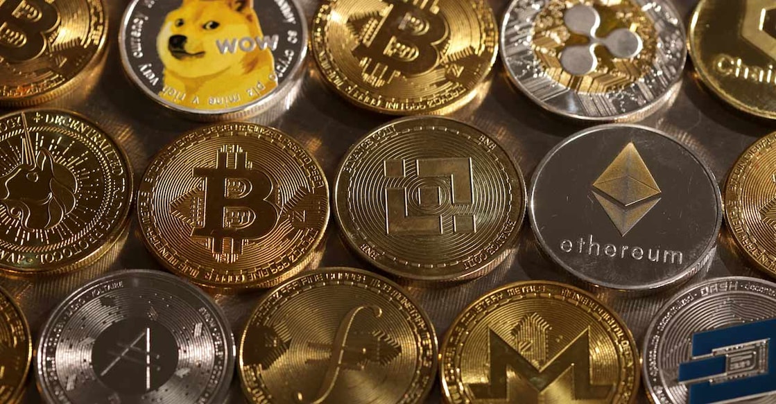 Representations of cryptocurrencies are seen in this illustration, August 10, 2022. REUTERS/Dado Ruvic/Illustration