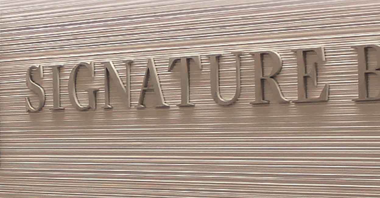 Signature Bank.(photo:investor.signatureny.com) The New York Department of Financial Services has taken possession of the bank. Photo: IANS