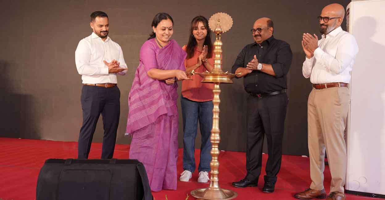 Minister for Health and Family Welfare Veena George inaugurates a new factory of Kitchen Treasures at Pancode near Kolenchery on Saturday. Photo: Special arrangement
