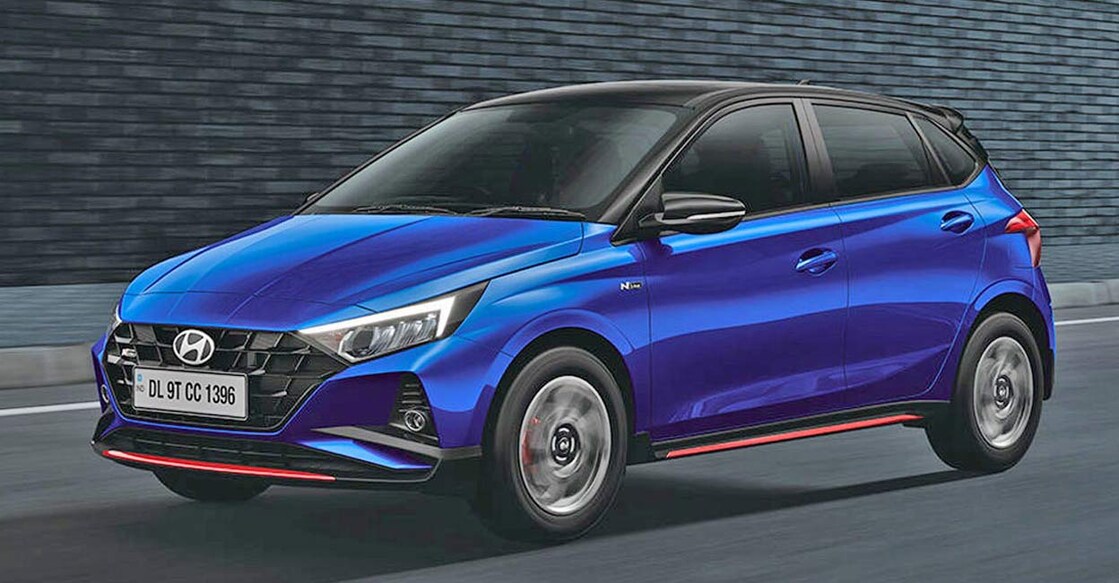 Apart from the 6-speed manual transmission, the i20 N Line also gets a 7-speed DCT. Photo:Manorama Online