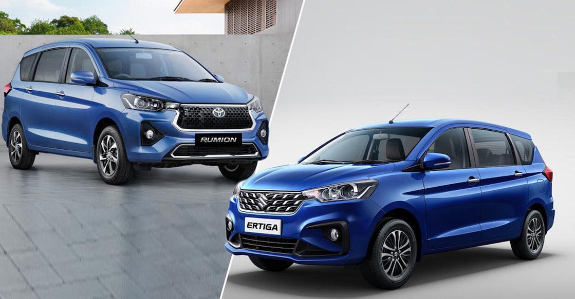 The Ertiga comes in four variants namely LXi, VXi, ZXi and ZXi+. But Toyota has three variants namely S, G and V, which are equivalent to Ertiga’s top three trims. Photo: Manorama Online