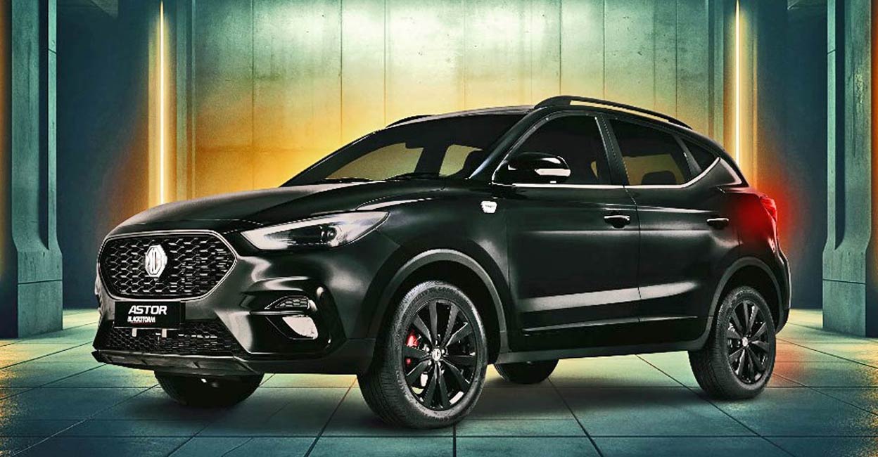 The Blackstorm badging has been done on the front fenders of the vehicle.. Photo: Manorama Online