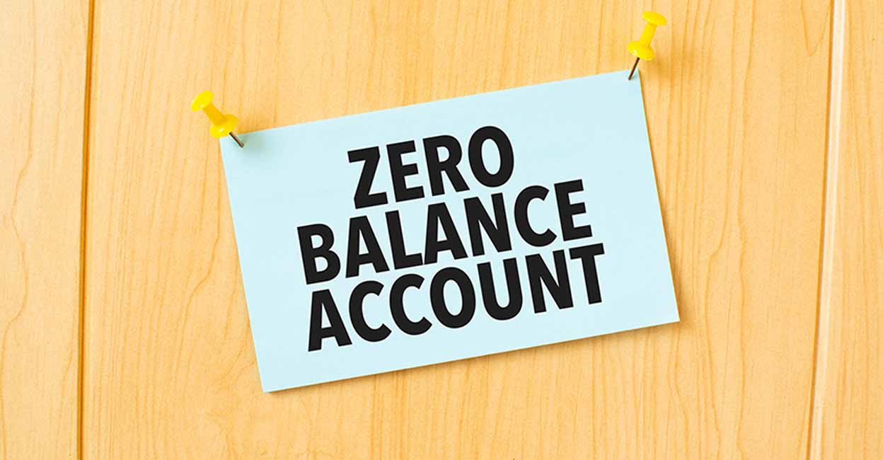 A zero-balance account is a type of savings account that does not require a specific minimum balance to be maintained. Special Arrangement: IndusInd Bank 