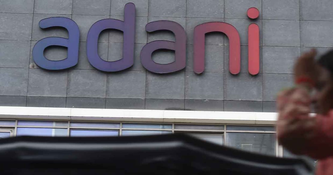 File- logo of Adani