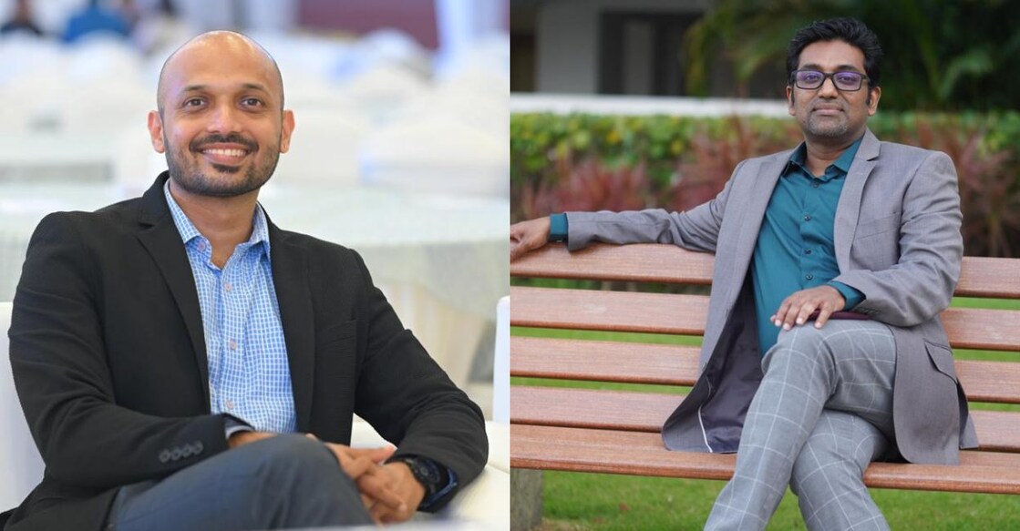 Rajiv Ambat and Dr Sandeep Prabhakaran. Photos: Special Arrangement