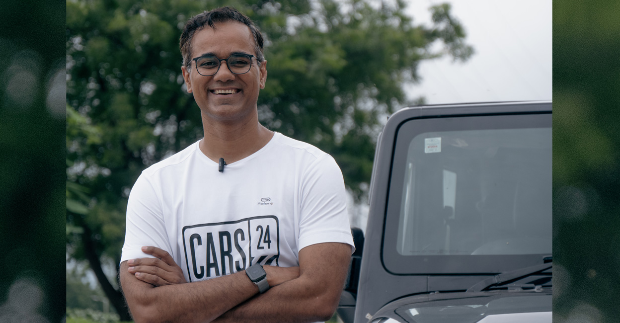 Gajendra Jangrid, CMO of CARS24. Photo: Special arrangement