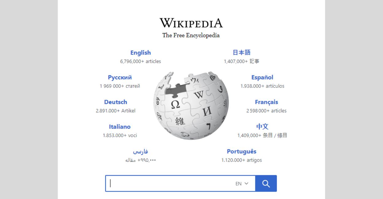Kiwix, an open-source application, simplifies offline downloads of Wikipedia and other open compendiums. Screenshot: Wikipedia.com 