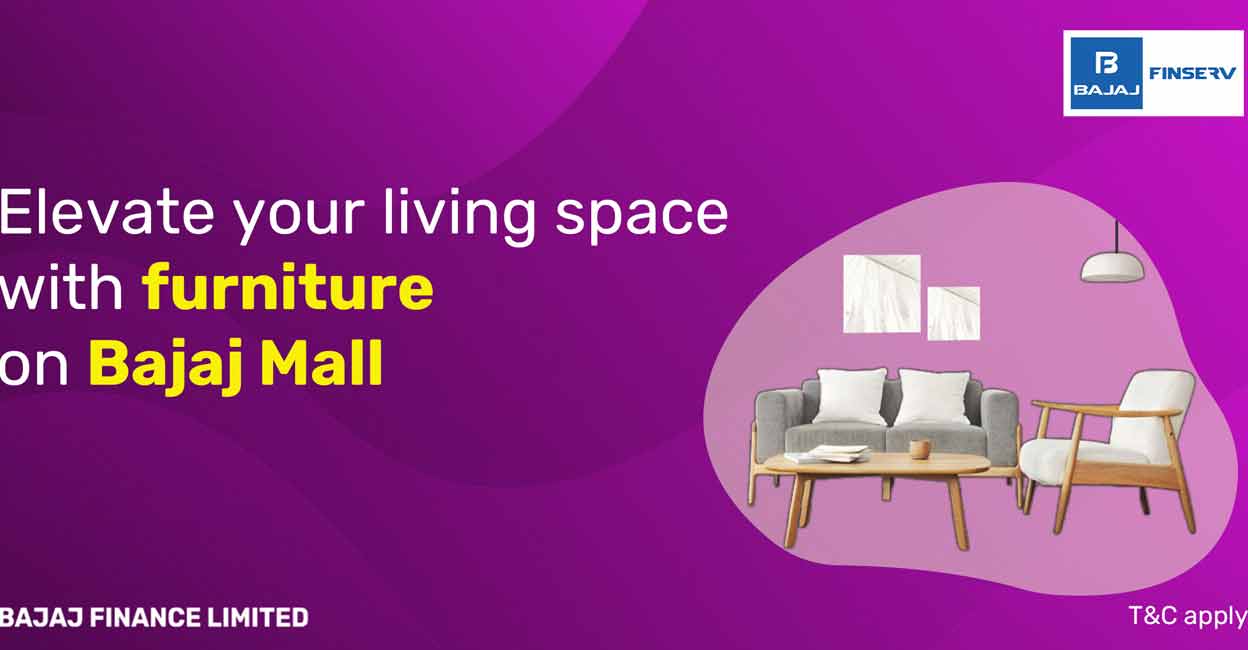 From sofas to beds and dining tables, you get a wide variety of furniture that you can explore at Bajaj Mall. Photo: Bajaj Malls