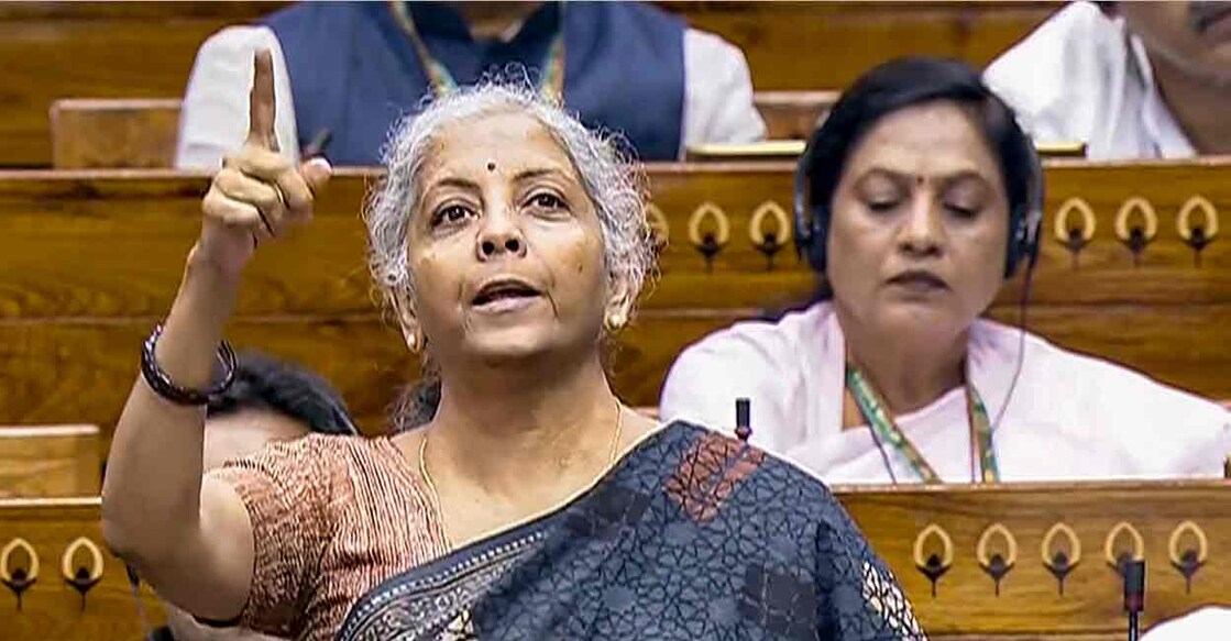 Finance Minister Nirmala Sitharaman. Photo: PTI
