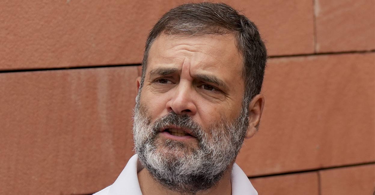 rahul-gandhi-ls Leader of Opposition in Lok Sabha and Congress MP Rahul Gandhi during the Monsoon session of the Parliament, in New Delhi, Monday, July 22, 2024. Photo: PTI.