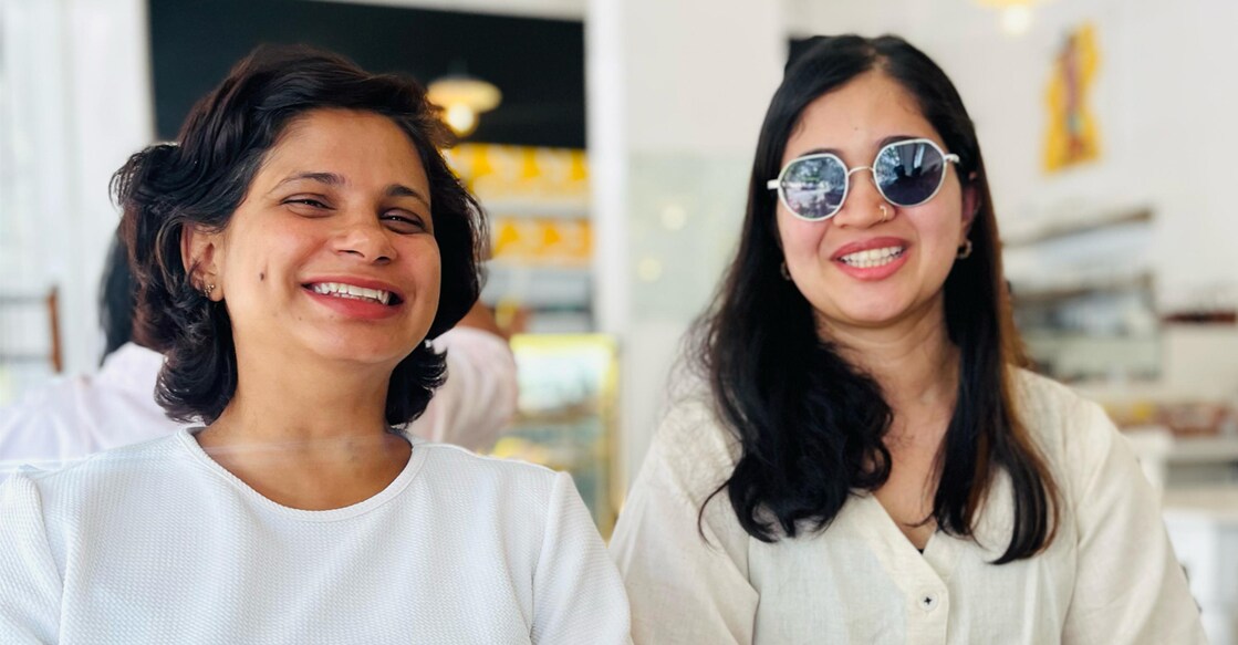 Neethu Mariam Joy and Nikkitha Shanker. Photo: Special Arrangement