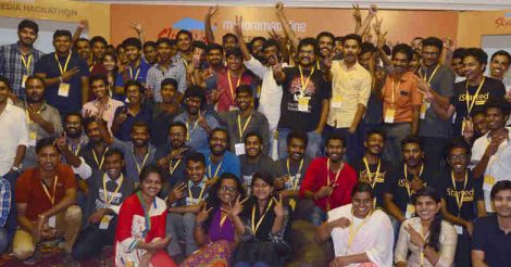 Hackathon event organized by Manorama Online