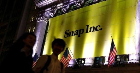 Snap's shares pop after year's biggest IPO