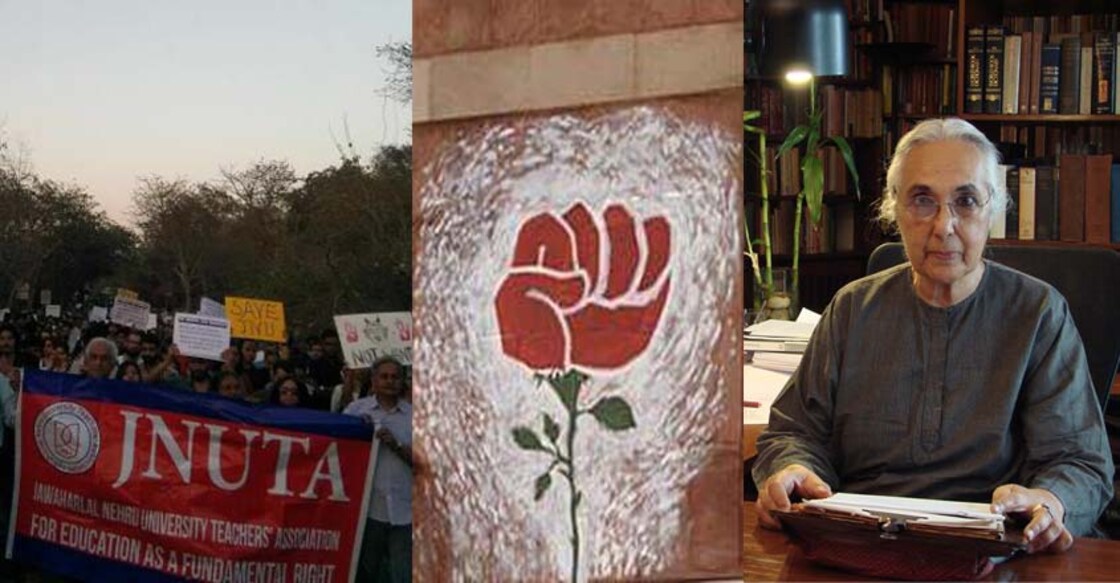 CV row: JNU on boil yet again; Romila Thapar trashes admin's demand