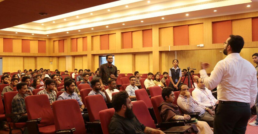  Budding innovators gather as Pala college hosts Startup India Yatra 