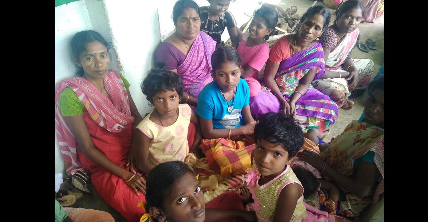 One day at Gaja relief camp One day at Gaja relief camp