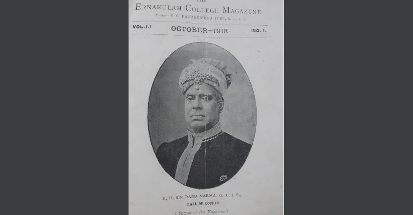 Maharaja's marks centenary of college magazine Maharaja's marks centenary of college magazine