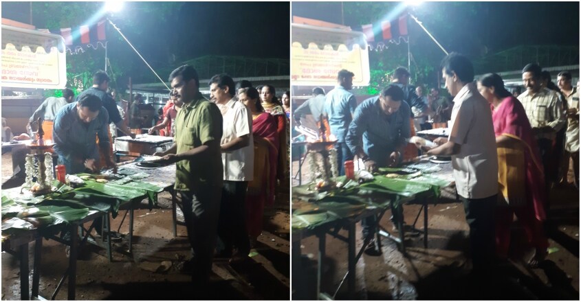 Kochi's famed Pai's 'dosa seva' at Ekm siva temple festival Kochi's famed Pai's 'dosa seva' at Ekm siva temple festival