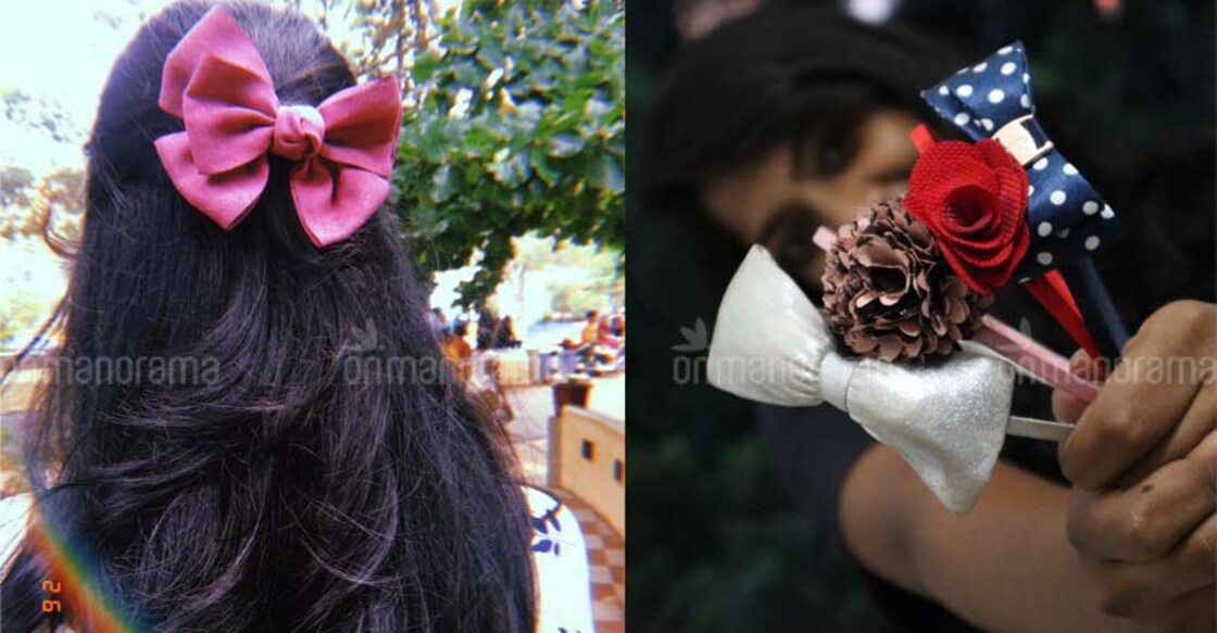 Mar Ivanios flaunts vintage fashion; 90's hair-bows back in vogue