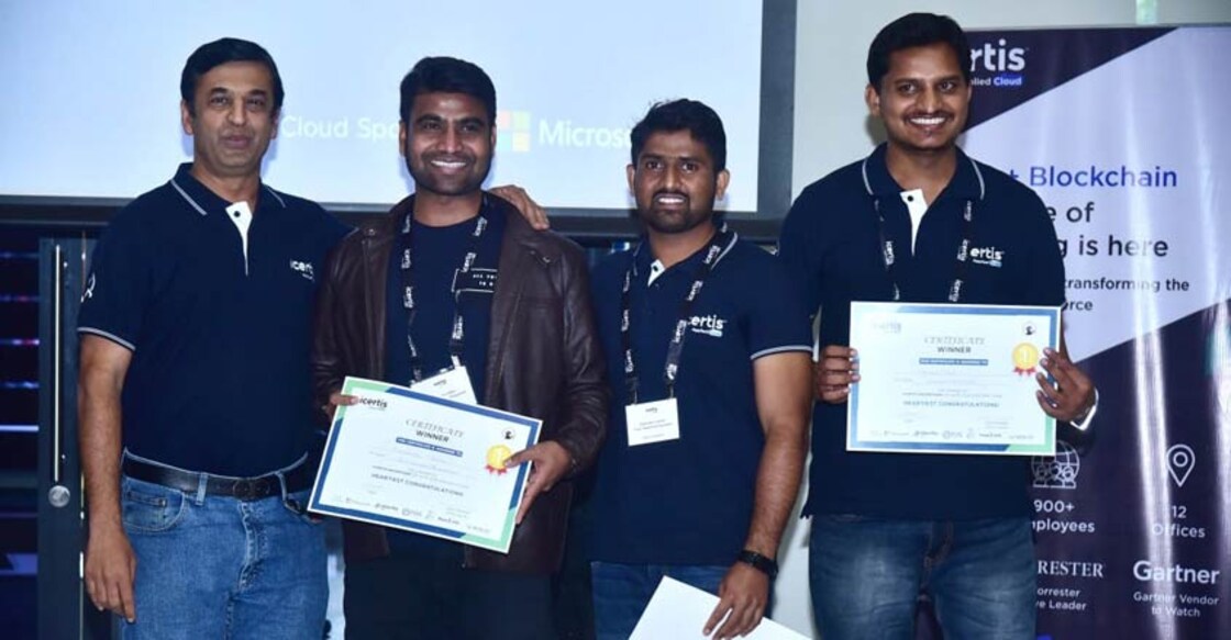 Farmers' kids win India's largest AI, Blockchain hackathon Farmers' kids win India's largest AI, Blockchain hackathon