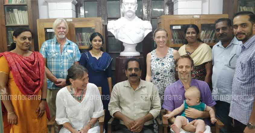 From England with pride: Maharaja's College hosts descendants of first principal From England with pride: Maharaja's College hosts descendants of first principal