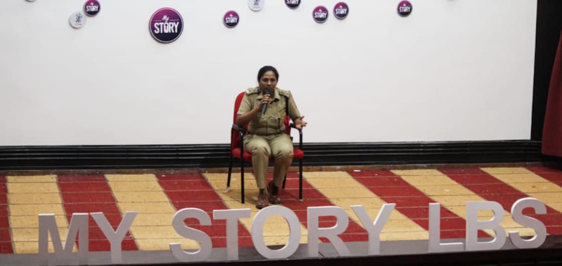Dyavaiah, IPS, urges LBS students to strive to reach their goals Dyavaiah, IPS, urges LBS students to strive to reach their goals