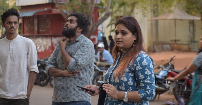 Pondicherry varsity students target VC for right-wing slant Pondicherry varsity students target VC for right-wing slant