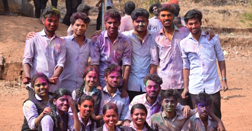 LBS students mark Holi with gusto LBS students mark Holi with gusto