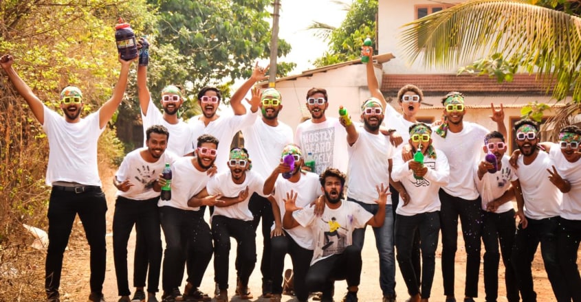 LBS students mark Holi with gusto LBS students mark Holi with gusto