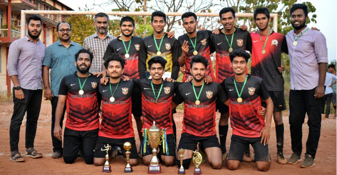 Final-year Mech Engg batch wins LBS football tourney Final-year Mech Engg batch wins LBS football tourney