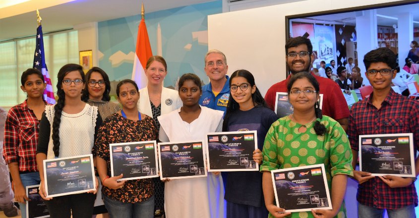 US astronaut urges Indian students to pursue their dreams US astronaut urges Indian students to pursue their dreams