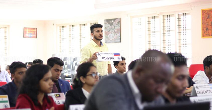 Marian College gets a glimpse of UN General Assembly with mock conference Marian College gets a glimpse of UN General Assembly with mock conference