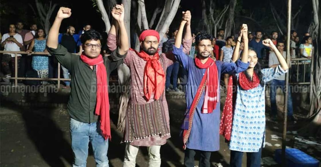Left wins all key posts in JNU Students' Union polls Left wins all key posts in JNU Students' Union polls