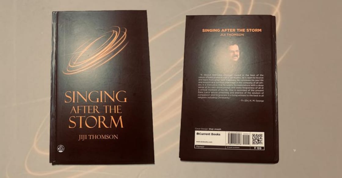 Jiji Thomson's book is a charming dialogue on life, love and faith Jiji Thomson's book is a charming dialogue on life, love and faith