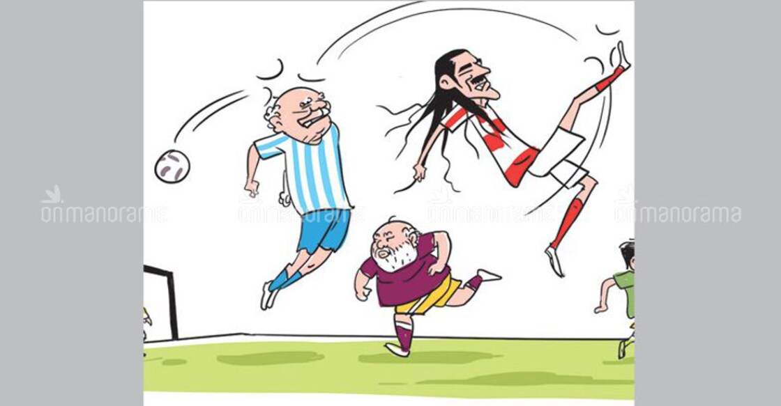 When football rules, political differences stay off the ground