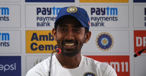 What does wicket-keeper Wriddhiman Saha want to be? Simply the best!