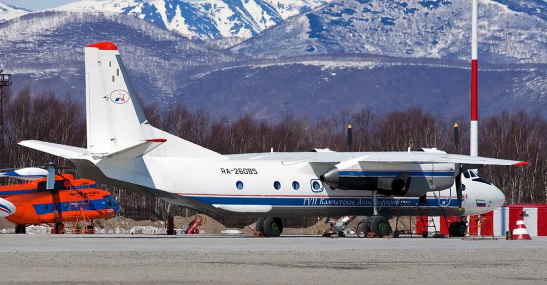 Russian An-26 plane 