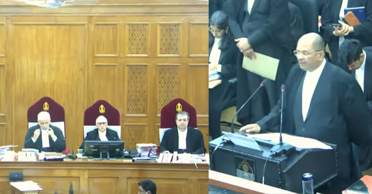 Supreme Court The decision to live-stream the proceedings of the Constitution benches was taken by the full court on September 20, 2022. Photo Courtesy: NIC / Youtube