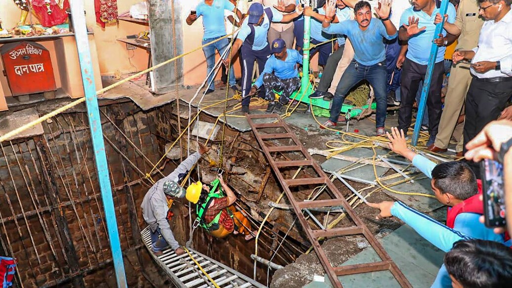Indore temple accident Indore temple accident