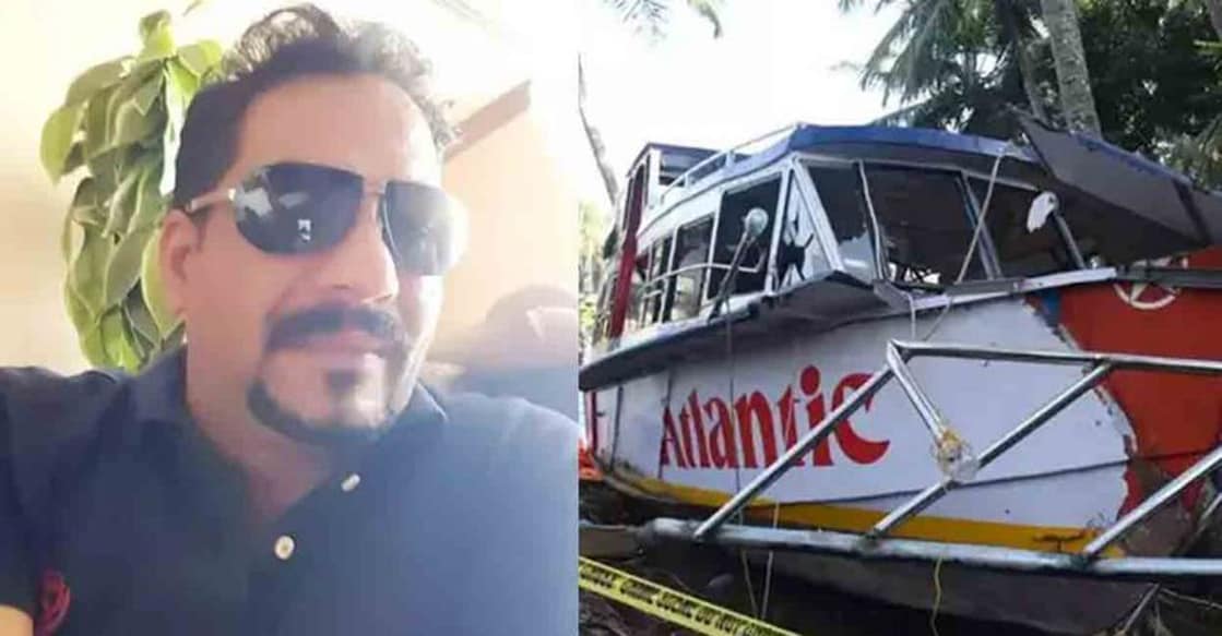 Nassar, owner of Atlantic, the recreational boat that overturned at Thooval Theeram in Tanur, Malappuram. 