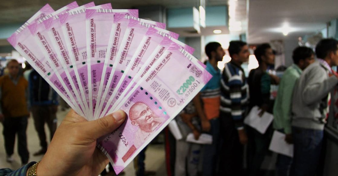 Under the token system, just two Rs 2,000 currency notes would be required to transfer Rs 10 lakh. File photo: PTI