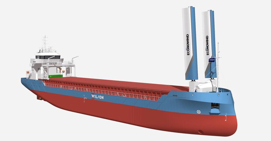 The 'Future proof Dry Cargo Vessel' designed by Conoship International, Netherlands is an environmental friendly diesel electric vessel. Graphic: Special arrangement