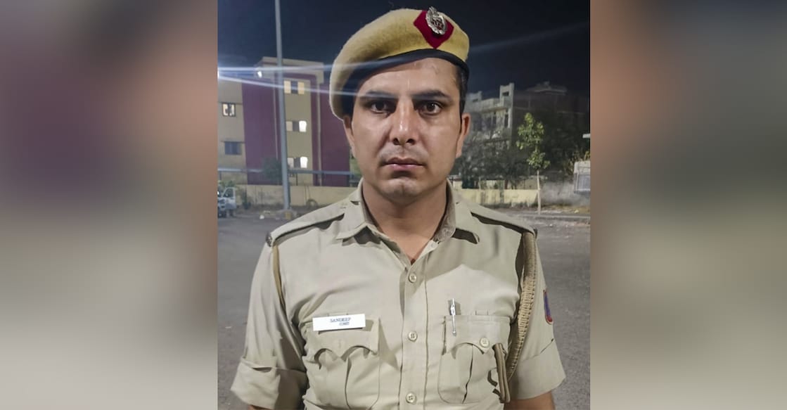 sandeep cop Delhi Police Constable Sandeep. Photo: PTI