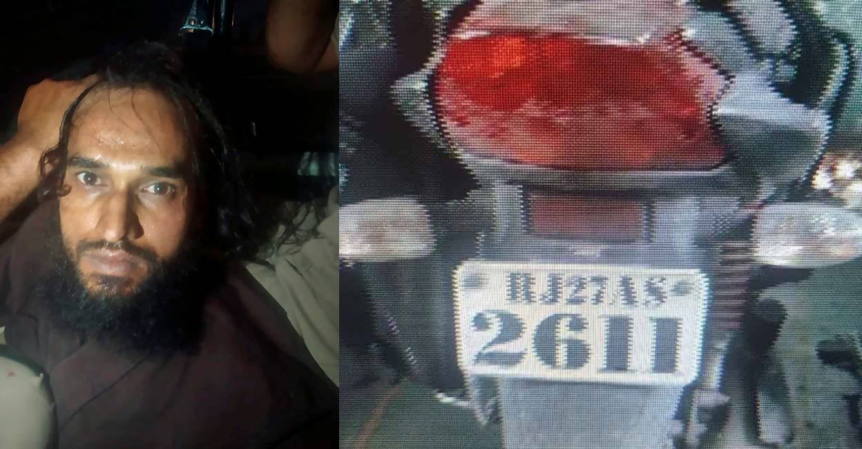 Riaz Akhtari had paid Rs 1,000 to obtain the number of his choice for the motorcycle which he had bought in March 2013. Photo: PTI, screengrab