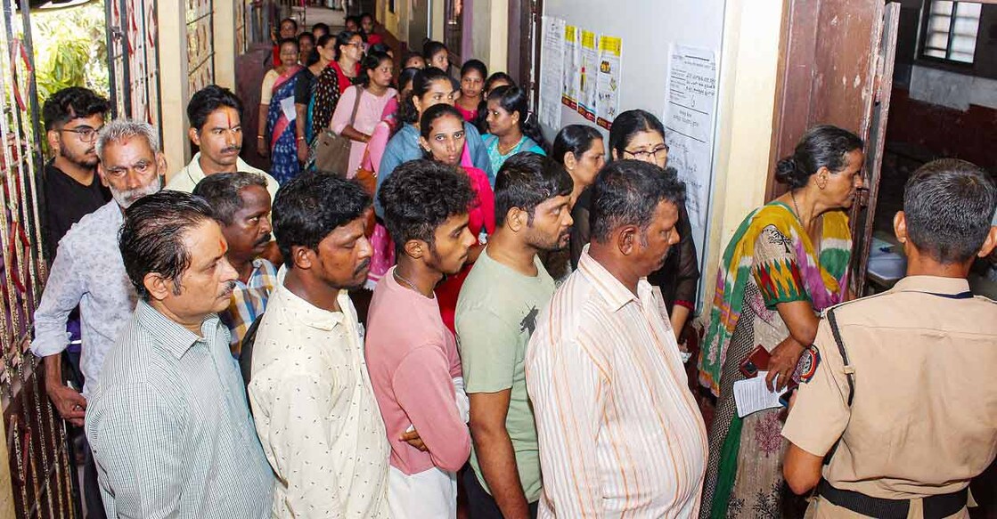 At least three cases of violence has been reported. Photo: PTI