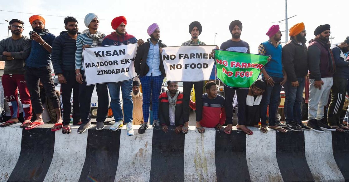 Farmers start day-long 'relay' hunger strike Farmers start day-long 'relay' hunger strike