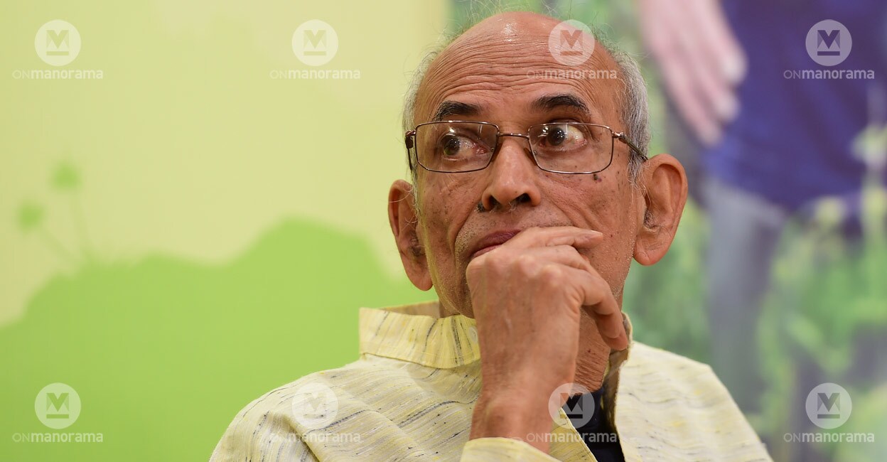 Ecologist Madhav Gadgil. File photo: Manorama 